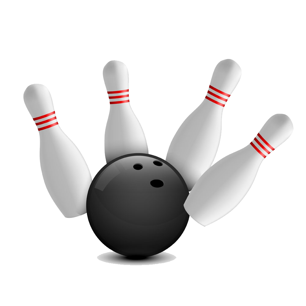Pin ball strike clip. Coconut clipart bowling
