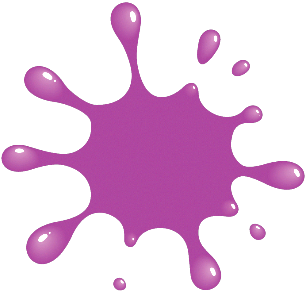 Favorite purple pinterest paint. Color clipart painting