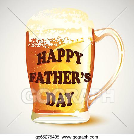 clipart beer fathers day