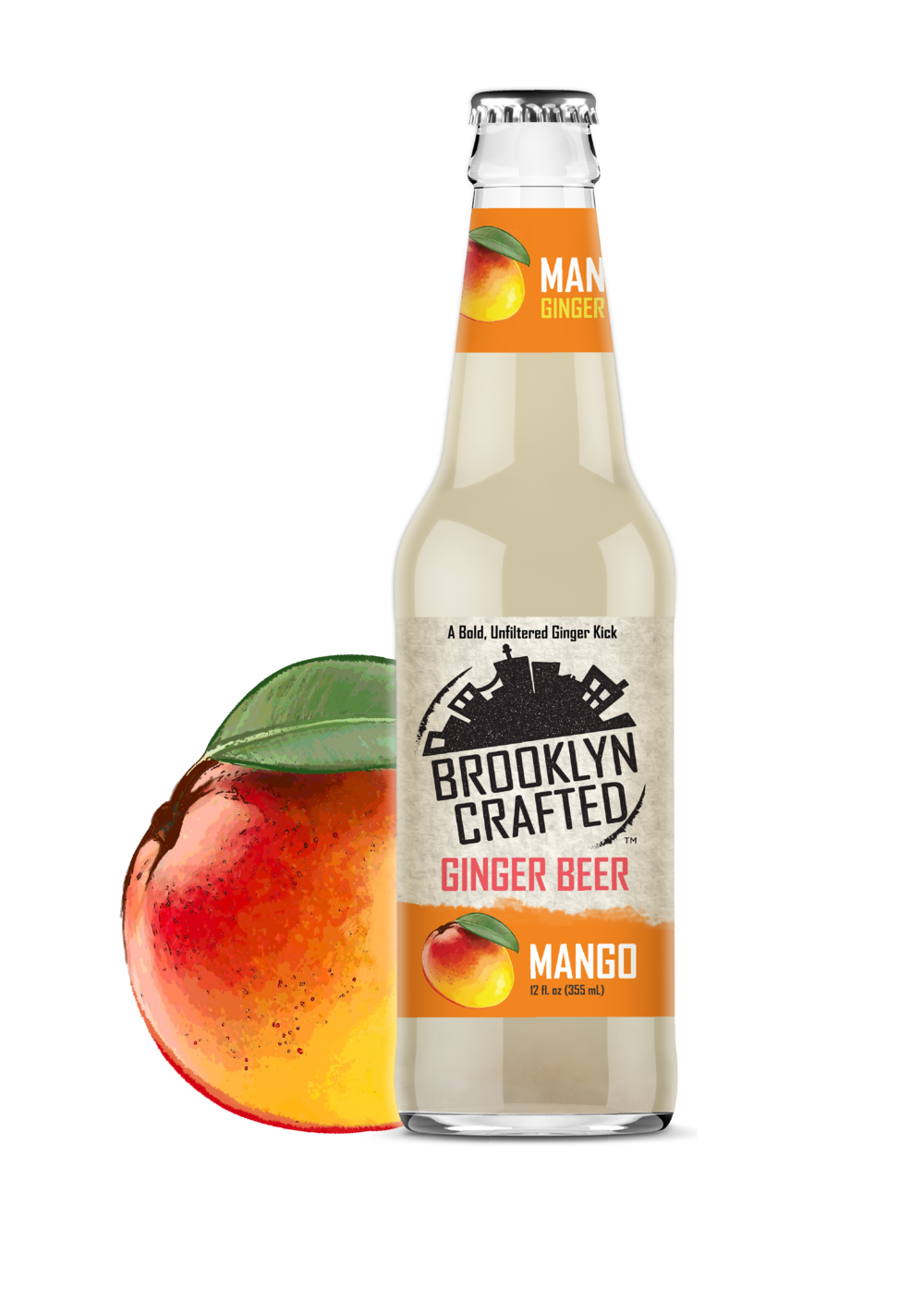 Clipart beer ginger beer. Brooklyn crafted mangoproductpng