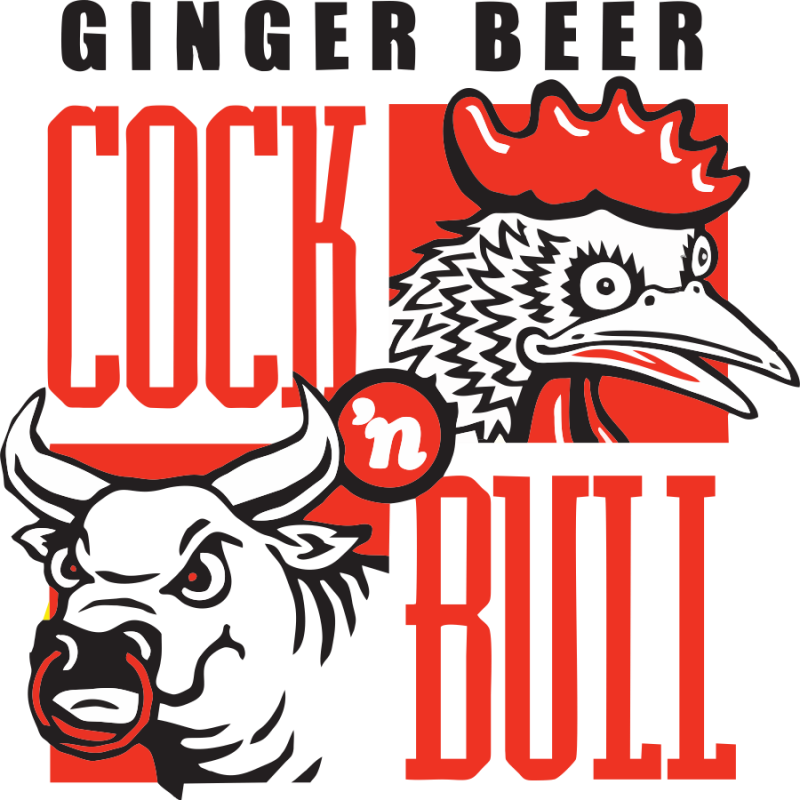 Mixers cock n bull. Clipart beer ginger beer