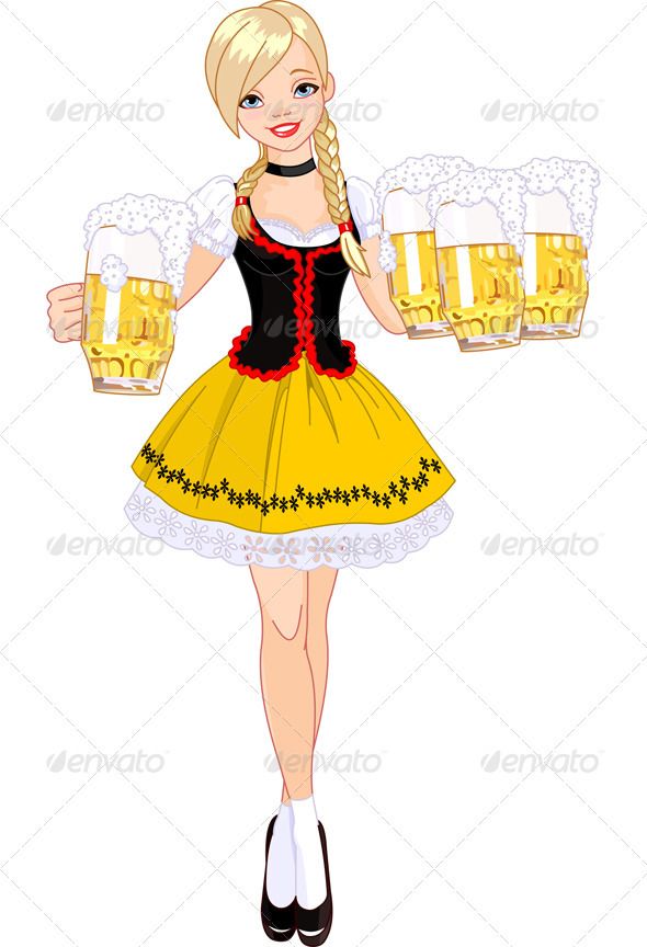 oktoberfest clipart oktoberfest girl