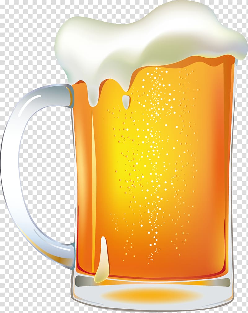 clipart beer overflowing cup