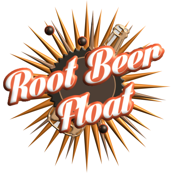 Beer root beer float