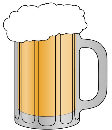 clipart beer template free