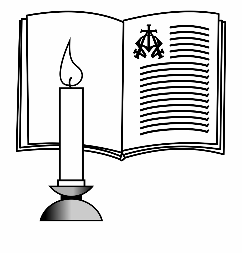 clipart candle bible
