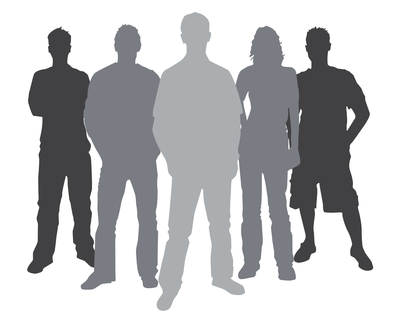 employee clipart silhouette