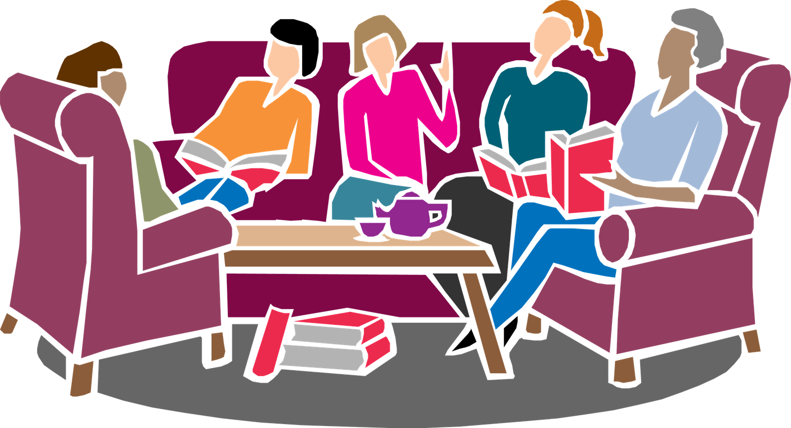 Groups . Discussion clipart reader theater