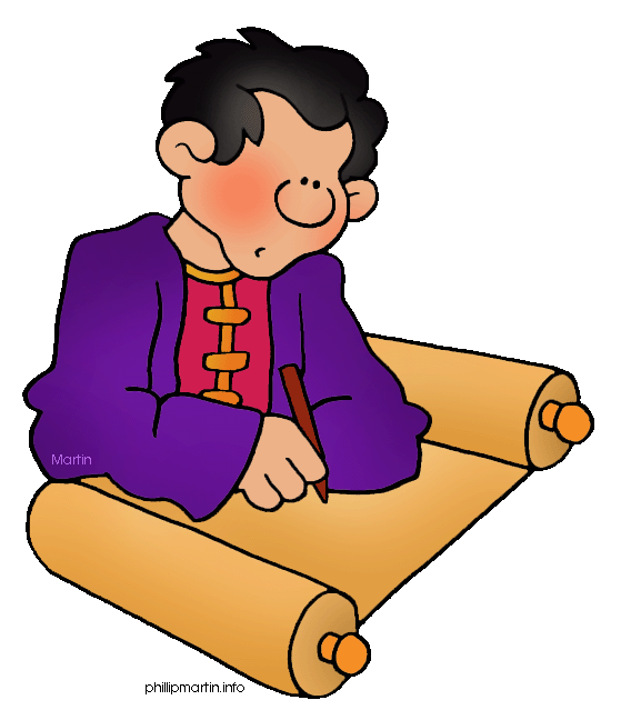 clipart reading bible