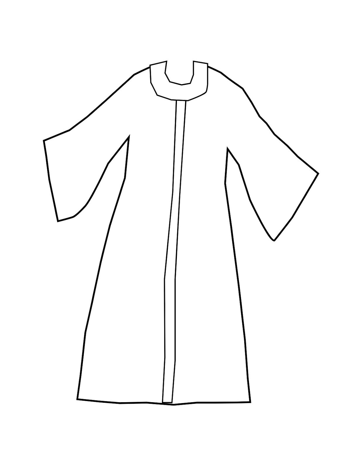 Clipart bible robe. Kid clipartbarn 