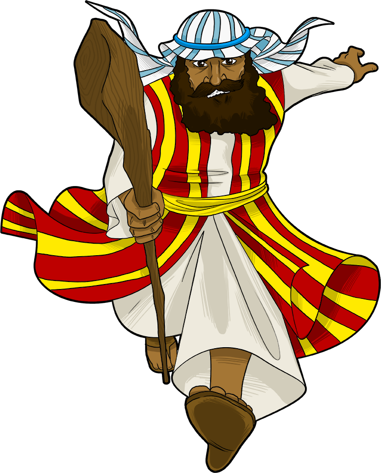 Moses kids learning the. Clipart bible robe