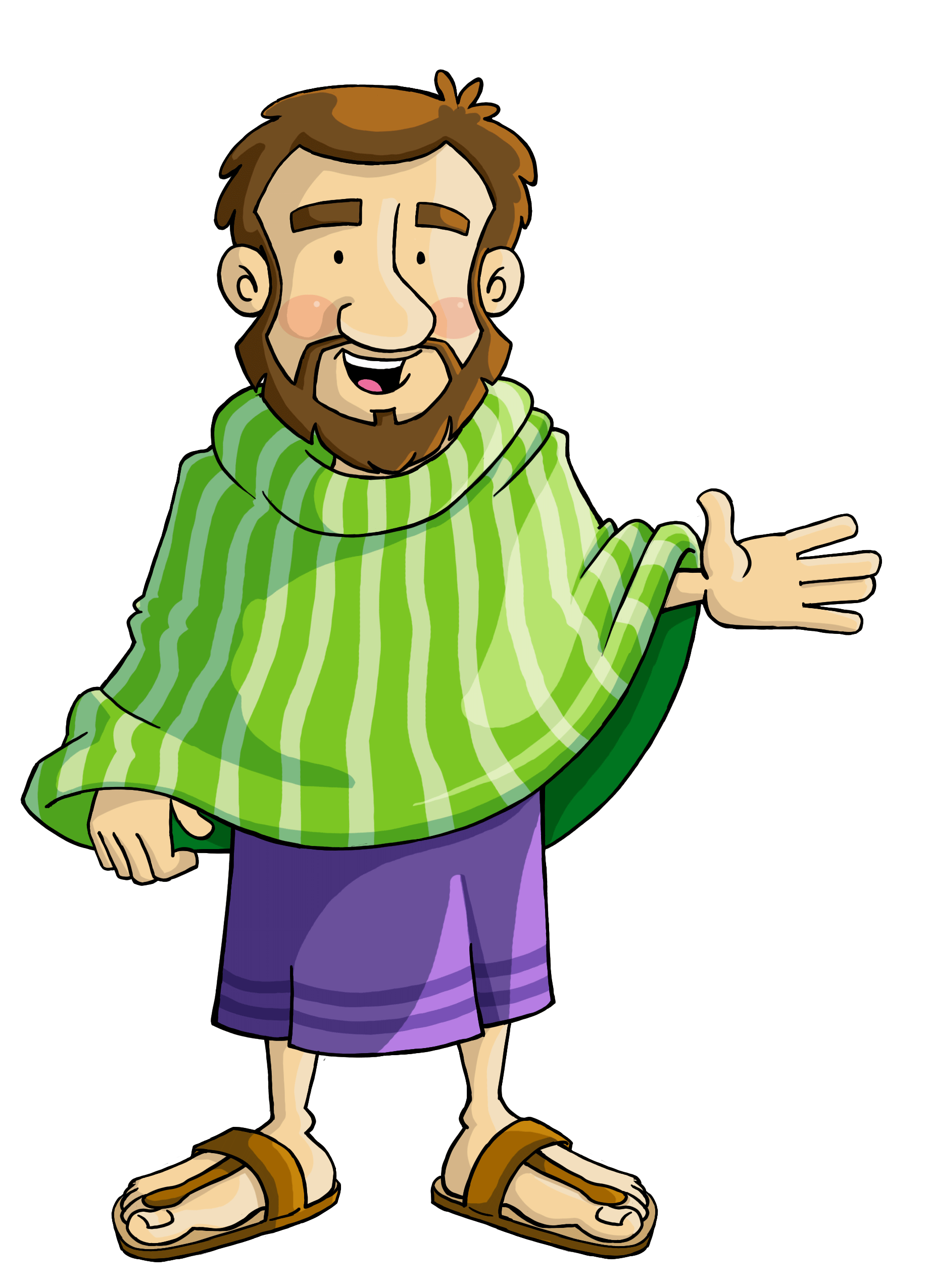 moses clipart vector