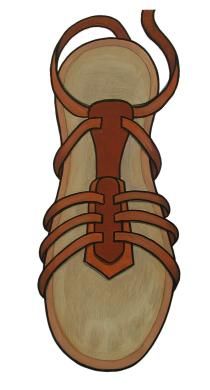  best jesus washes. Clipart bible sandal