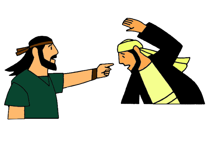 Parable of an unforgiving. Moses clipart cain