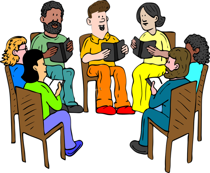 clipart bible youth bible study