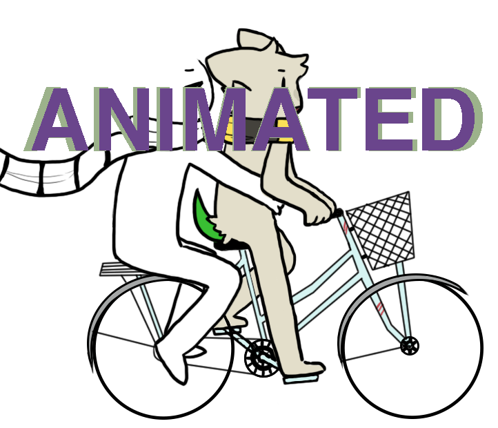 Clipart bicycle animated. Bike ride by halfbagel