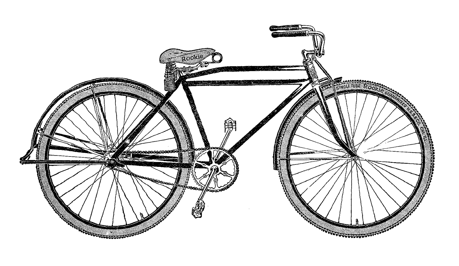 Clipart bike transparent background. Antique bicycle png stickpng