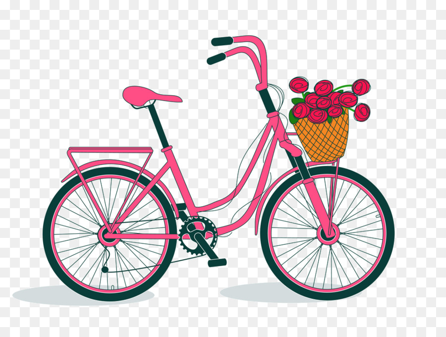 clipart bicycle basket