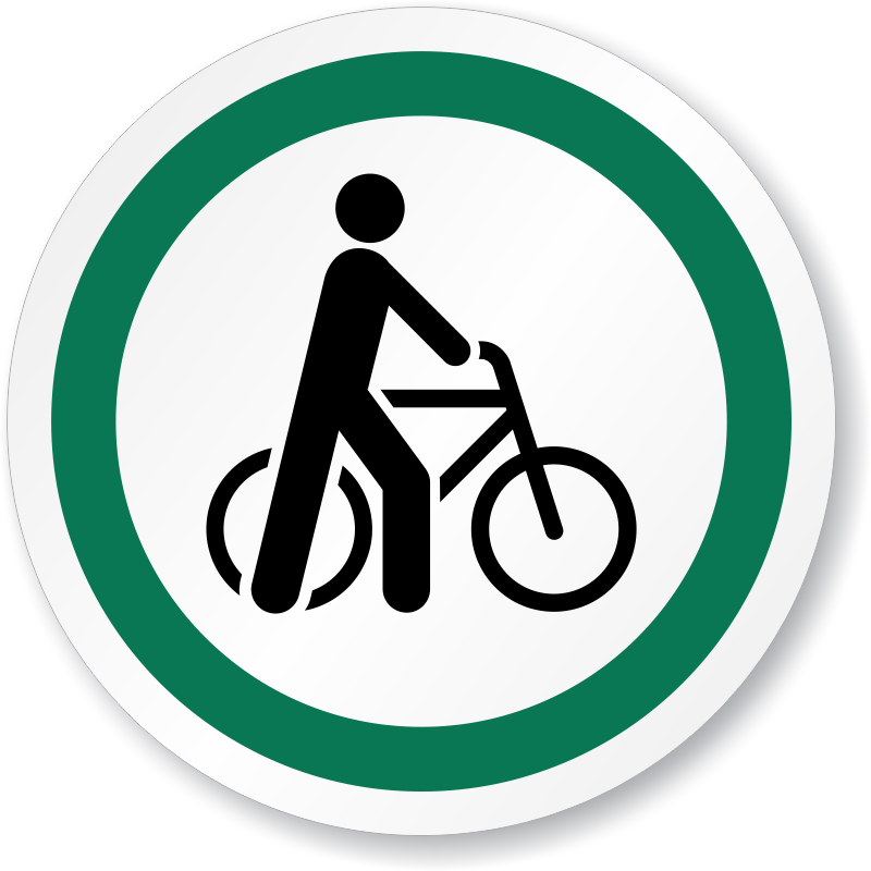 clipart bicycle bicycle sign