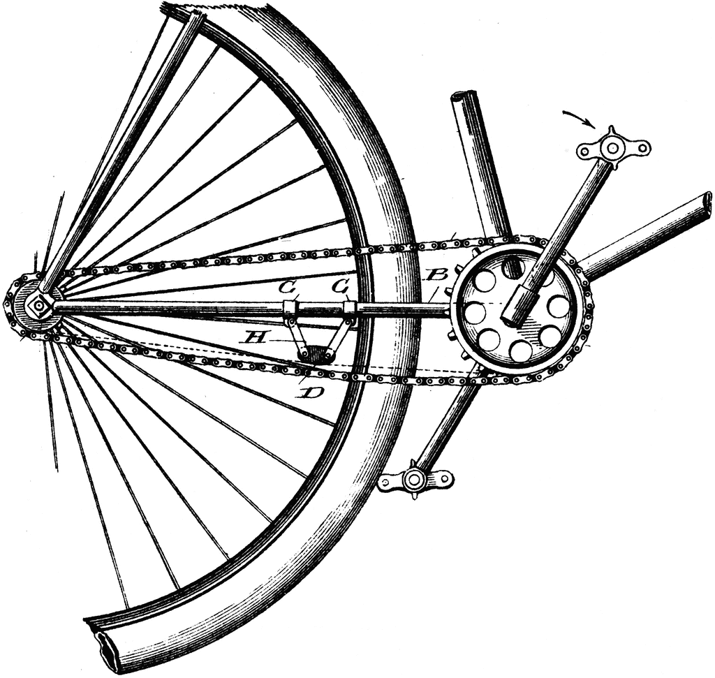 clipart bicycle bike brake