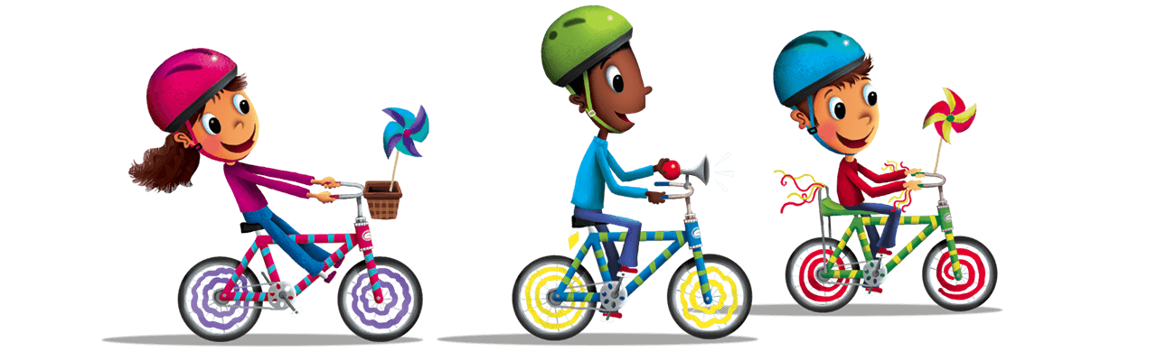 clipart bicycle bike parade