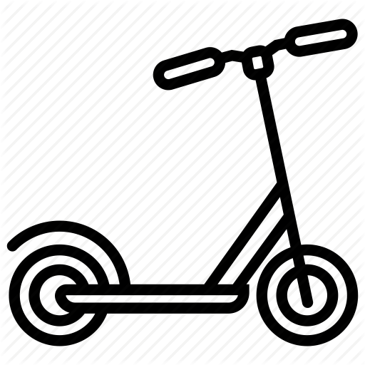 clipart bicycle bike scooter