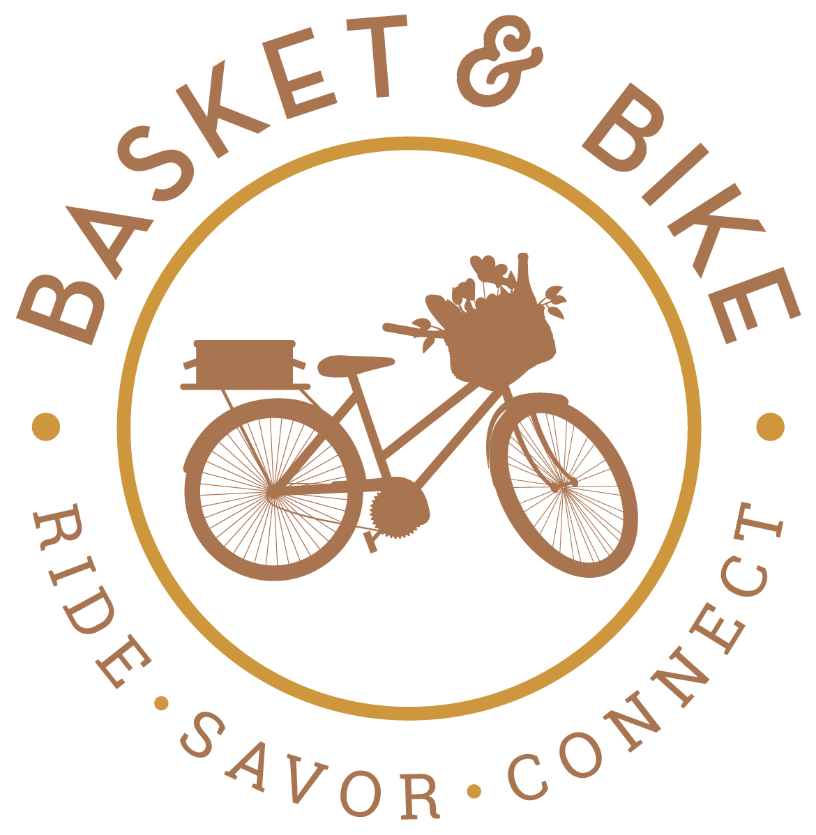 Clipart bicycle bike tour. Basket 