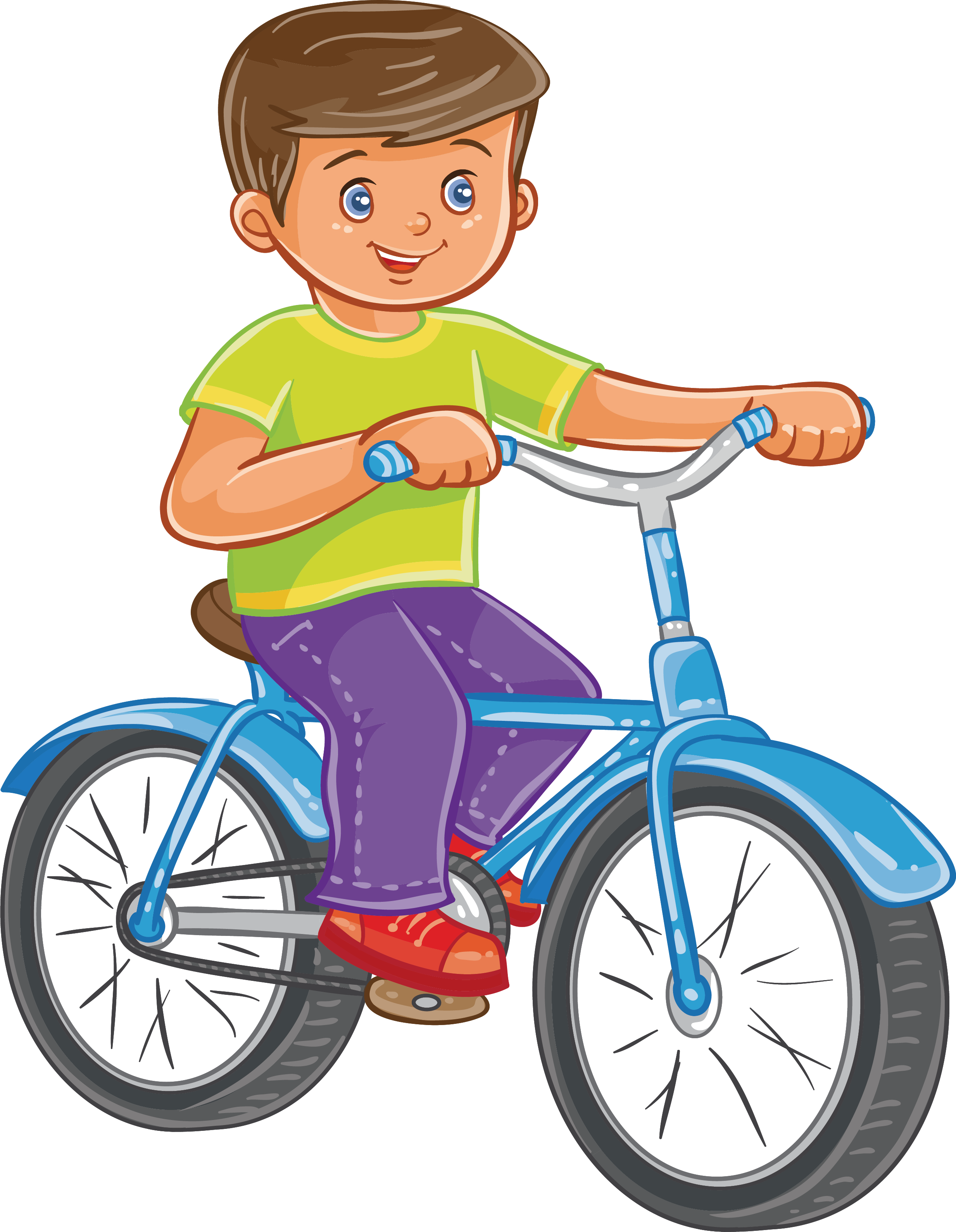 clipart bicycle blue bike