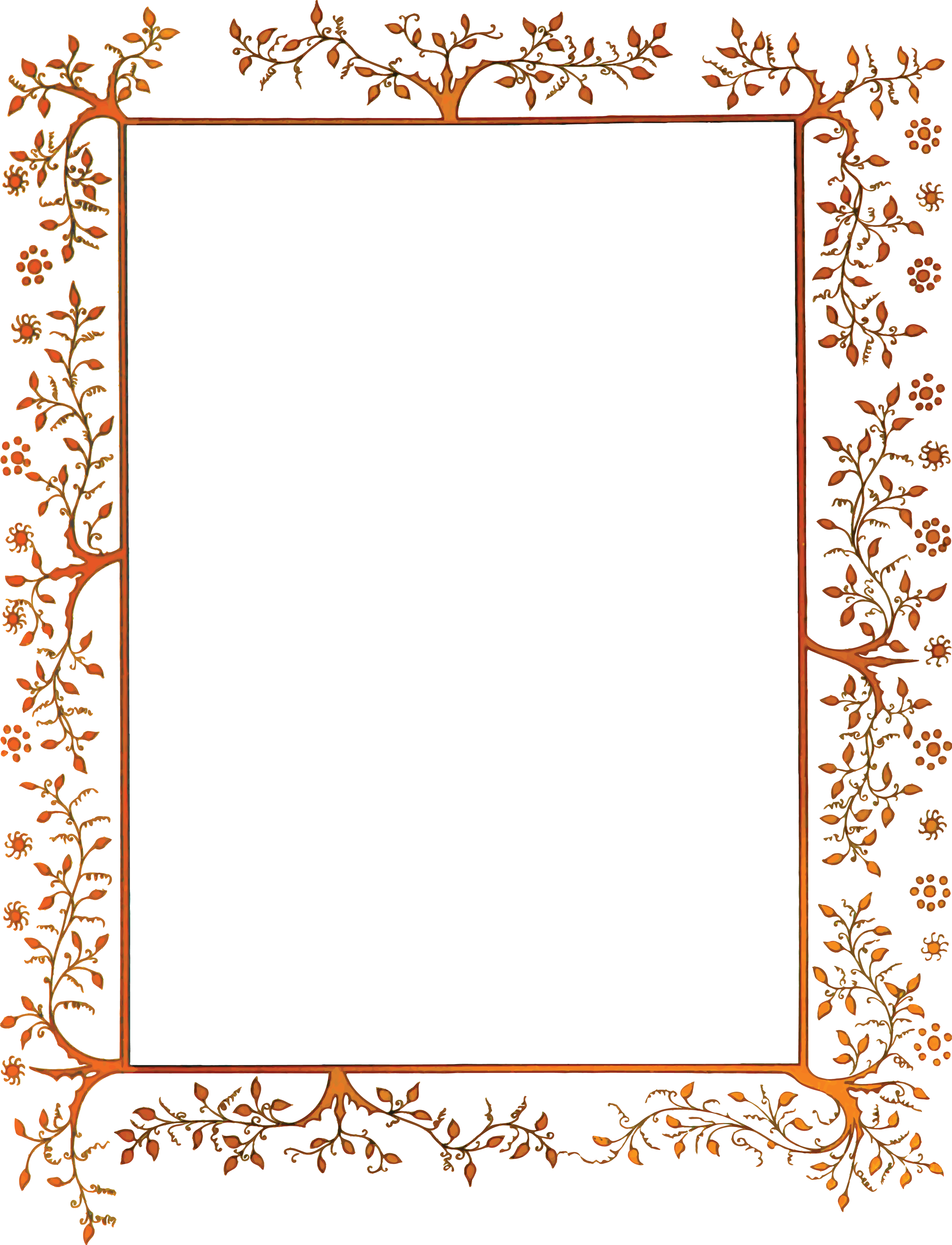  free clipart of. Decorative border png