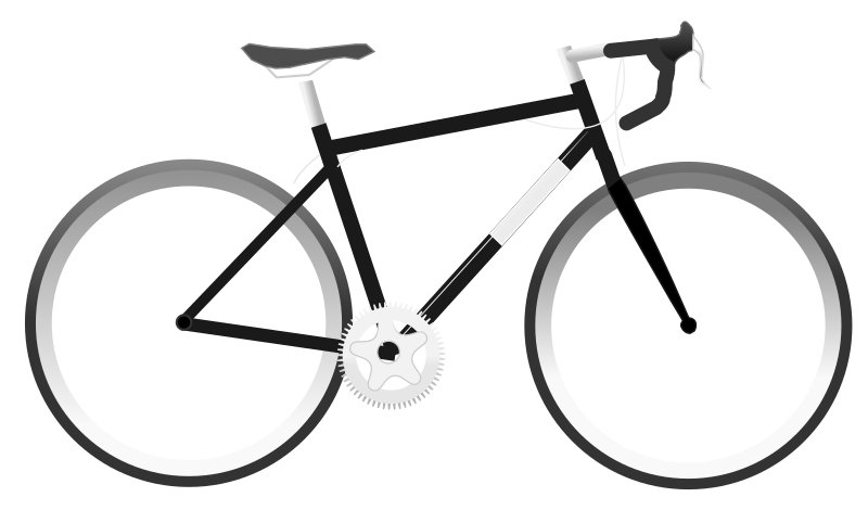 clipart bicycle cartoon