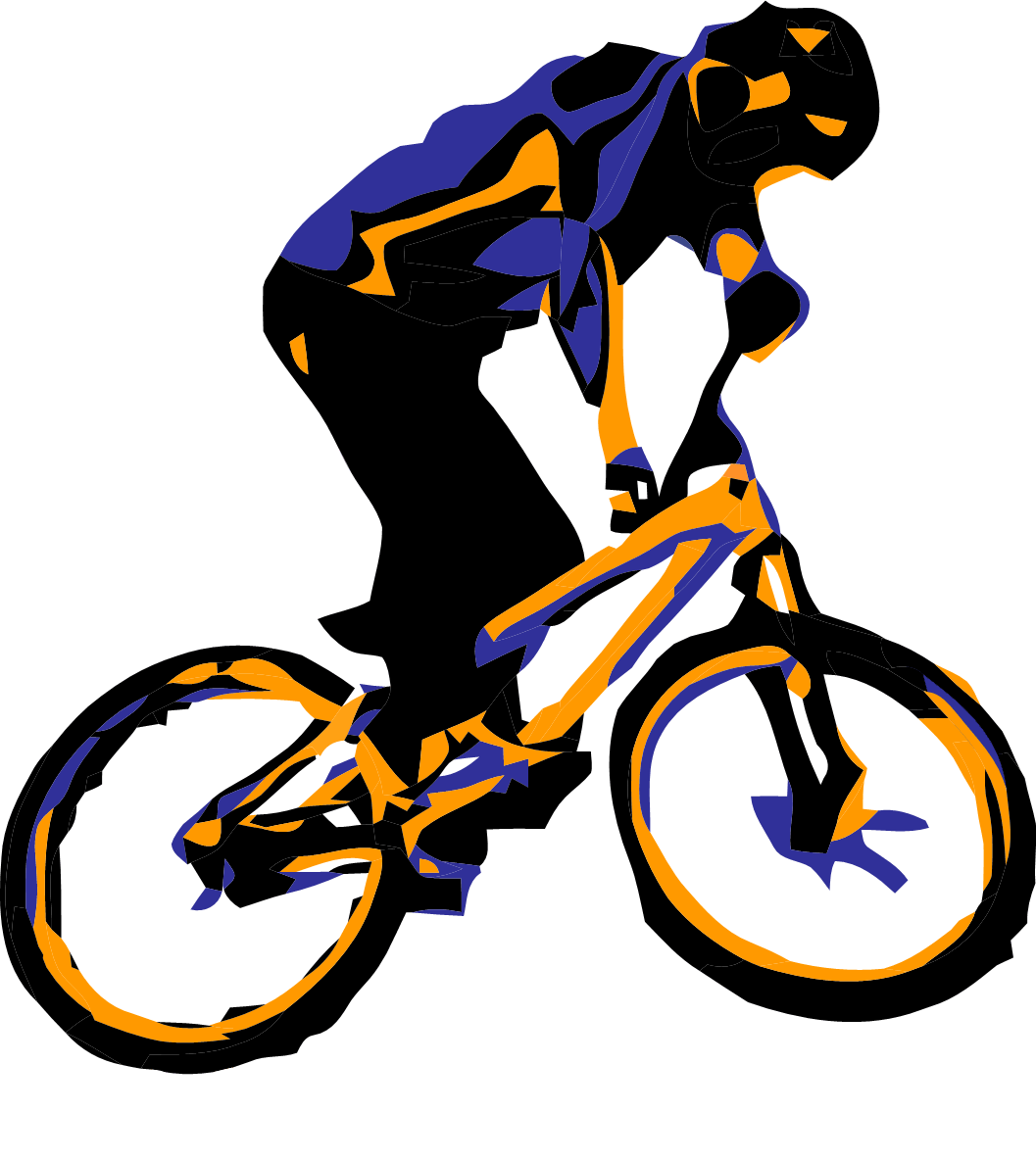 Cycle clipart mountain biker. Charming inspiration bike bicycle
