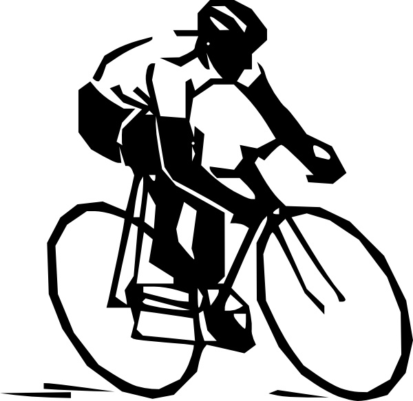 cycling clipart bicycle rider