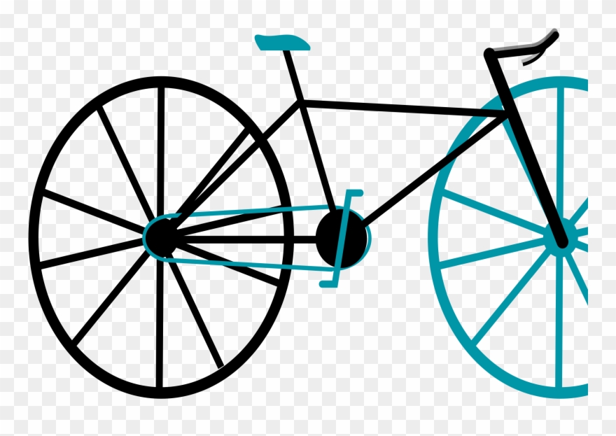 clipart bike fixie bike