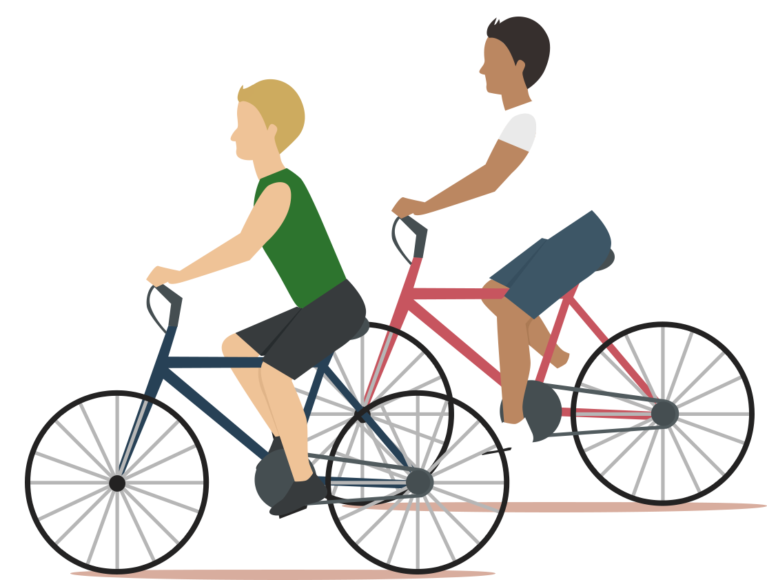 Hello friendships me are. Clipart bicycle just married