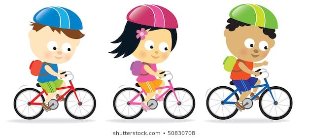 clipart bicycle kid bike