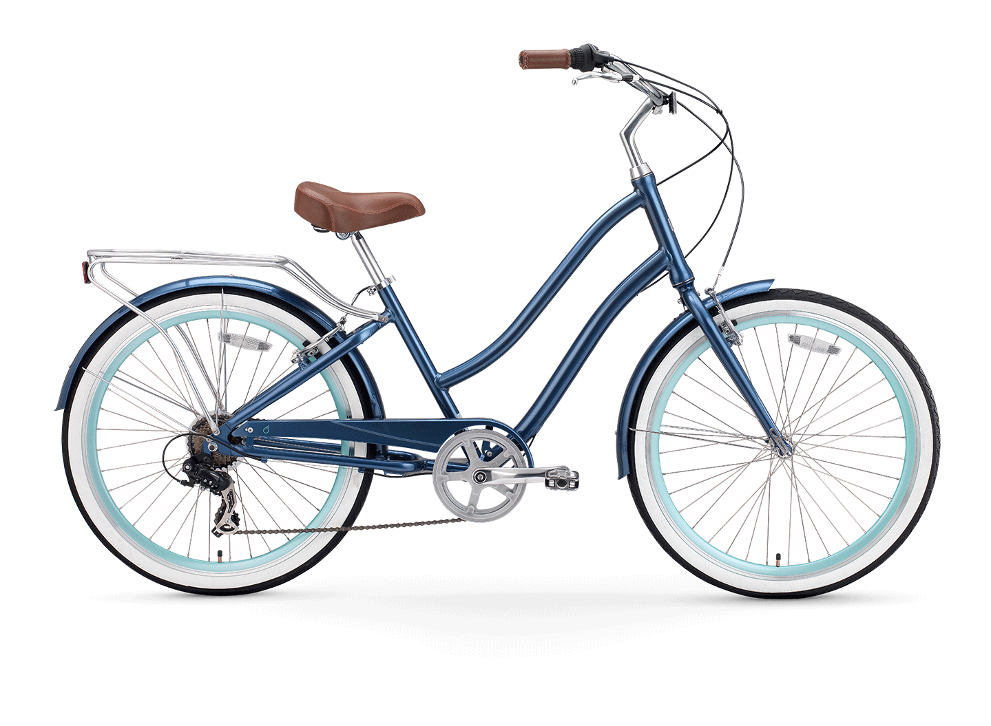 clipart bicycle navy coral