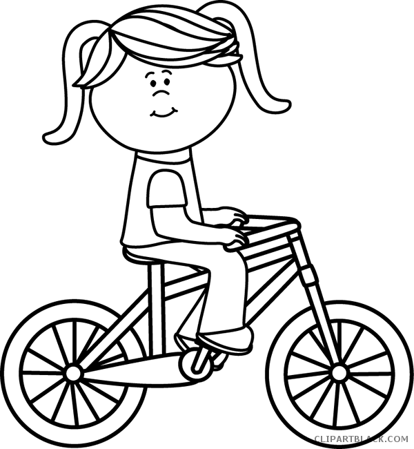 clipart bicycle outline
