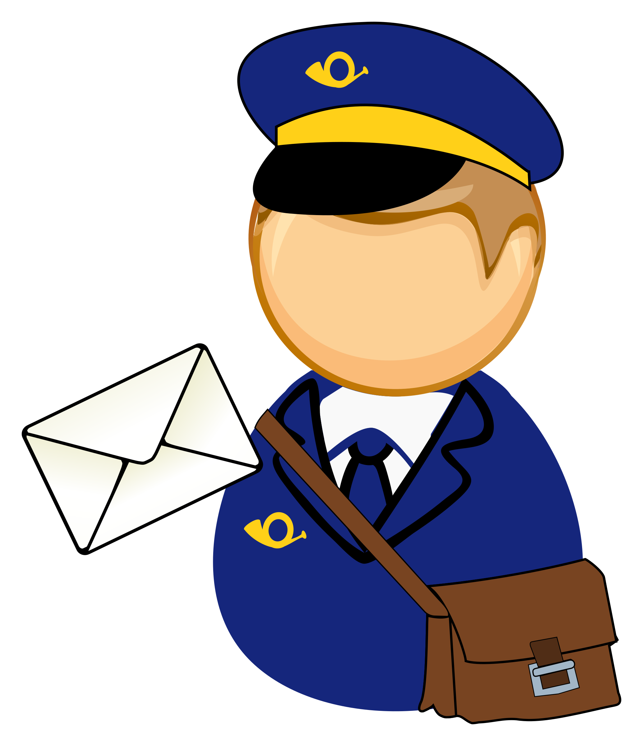 mailman clipart mail carrier