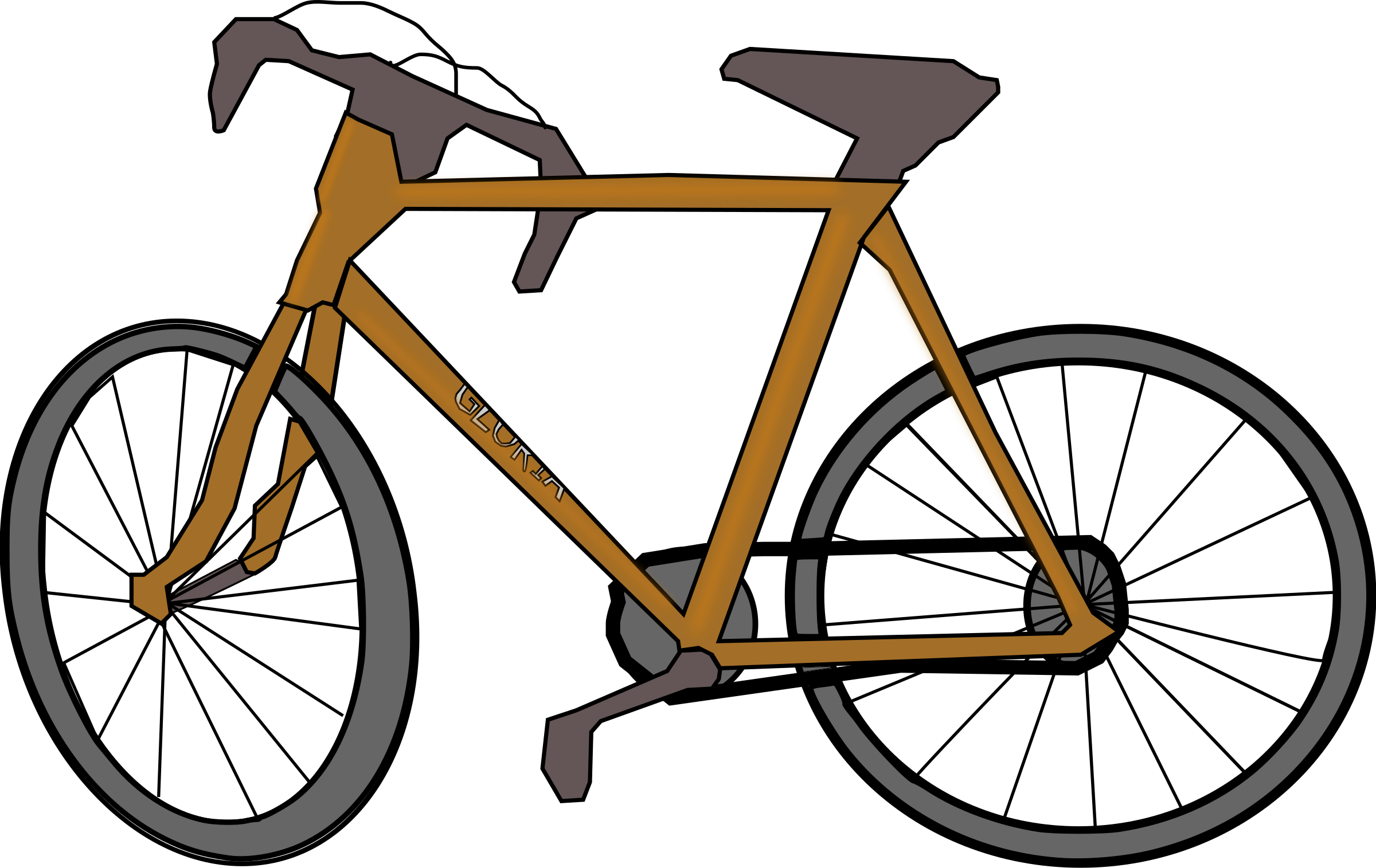 clipart bicycle public domain