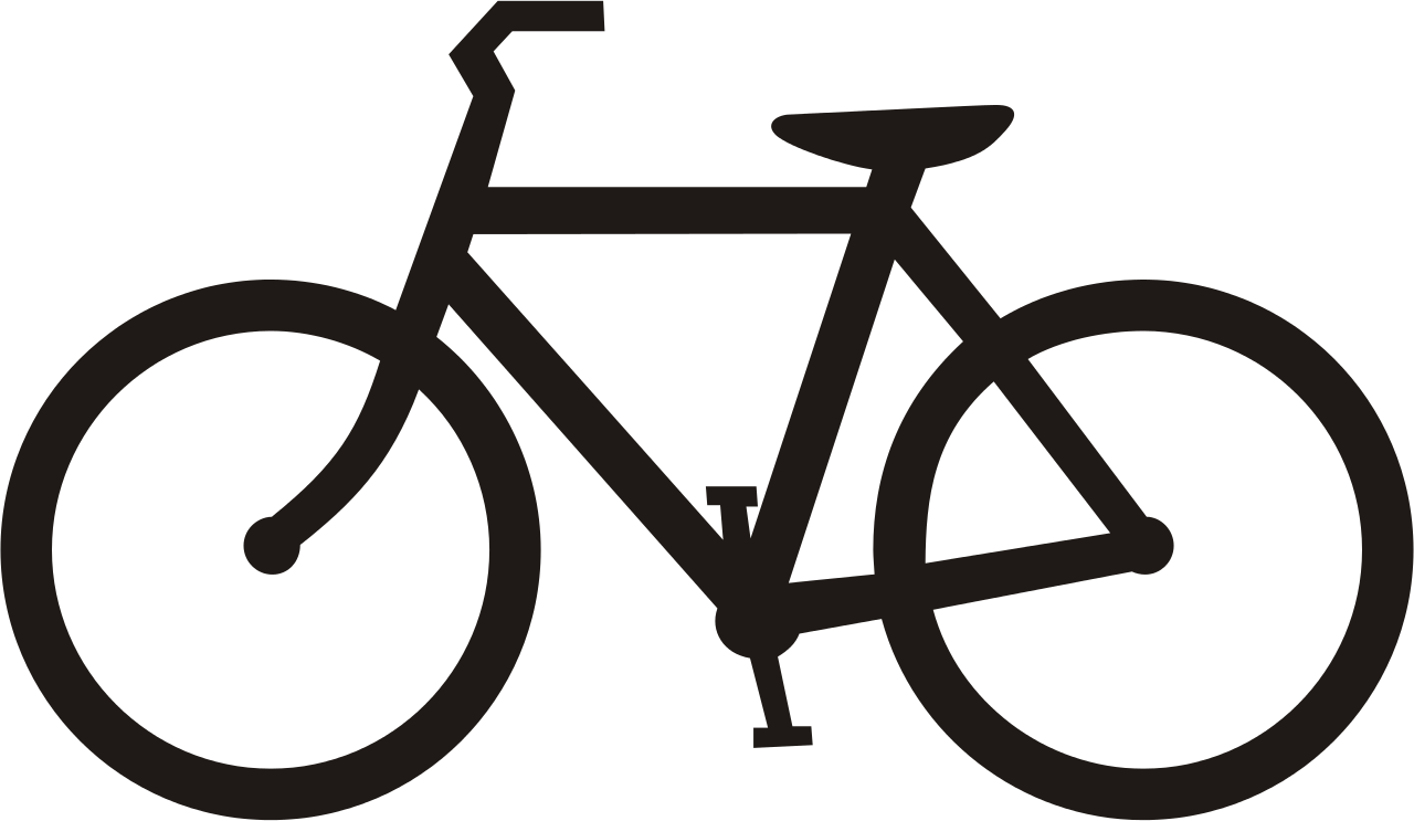 clipart bicycle simple