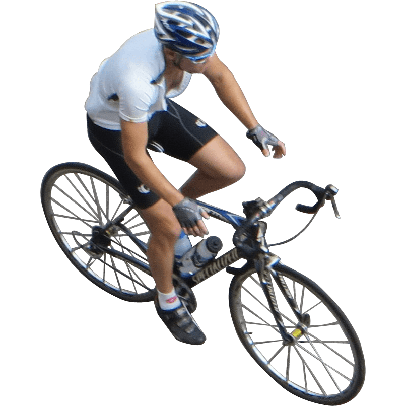 clipart bicycle top view