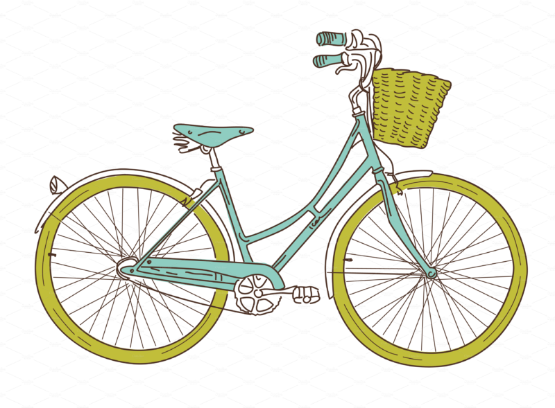 clipart bicycle transparent background
