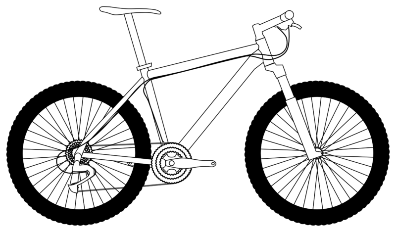 clipart bicycle wallpaper