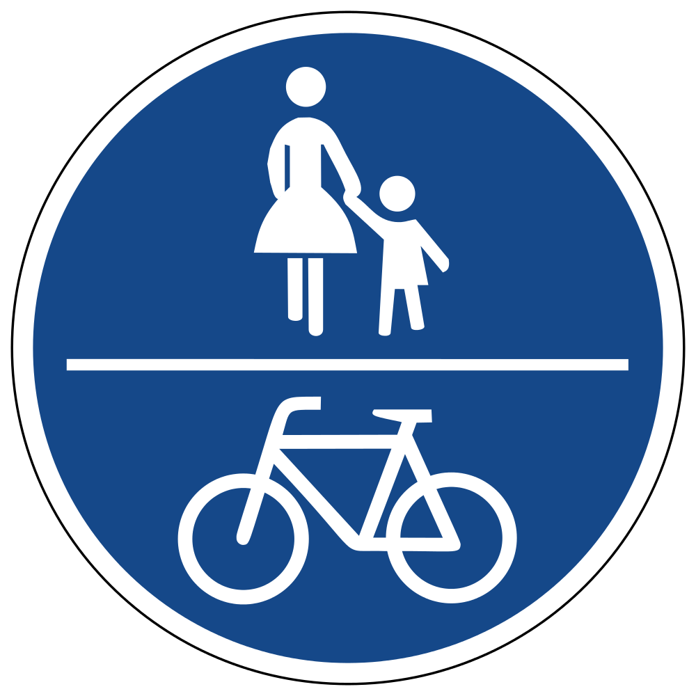 Is it obligatory to. Path clipart bicycle path