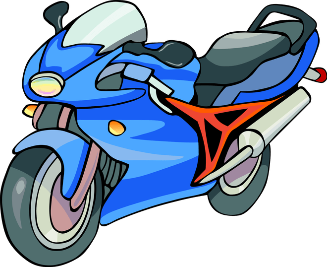 motorcycle clipart police officer