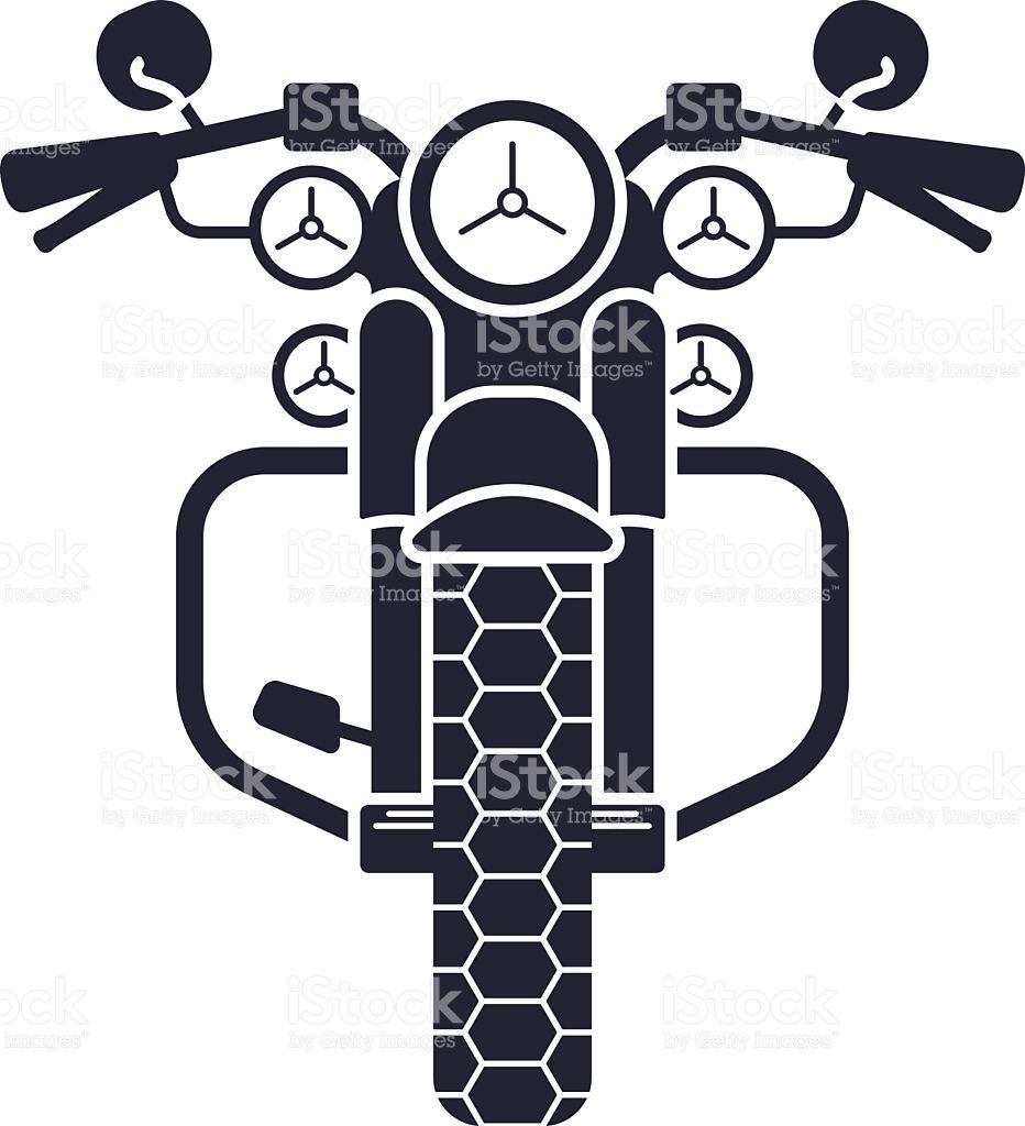 clipart bike front