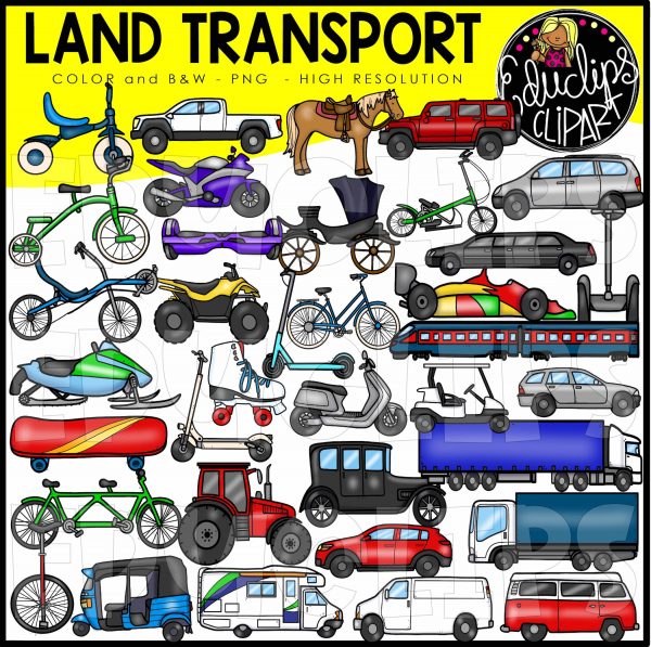 clipart bike land transportation