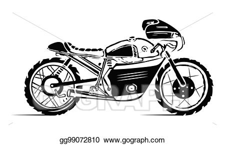 clipart bike motorbike