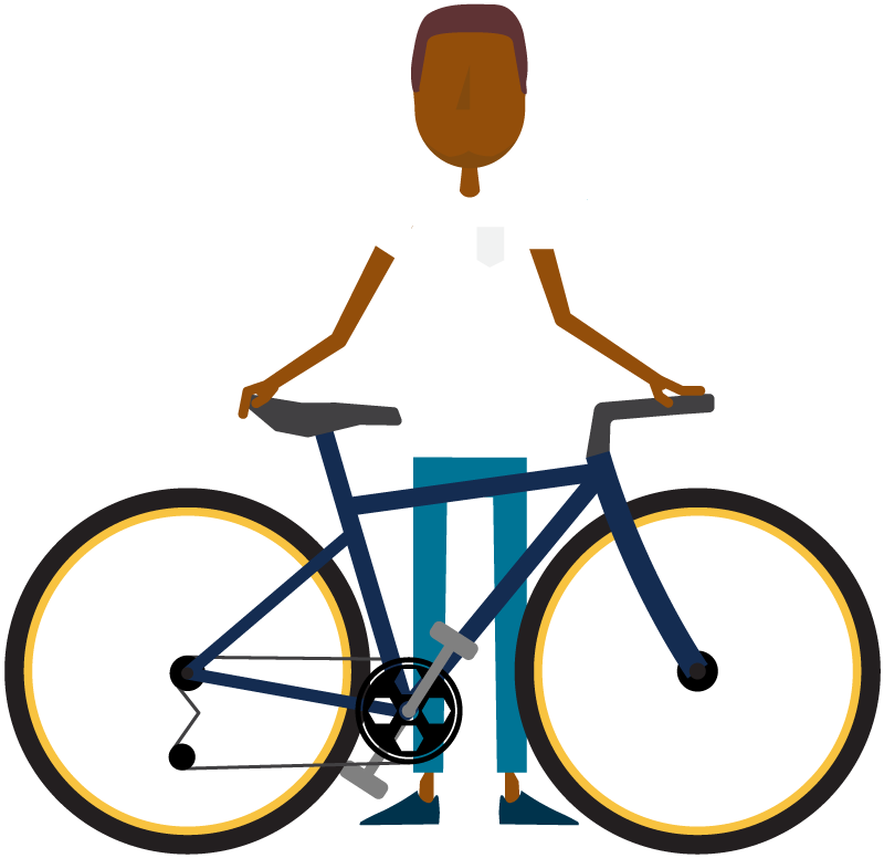 clipart bike physical activity