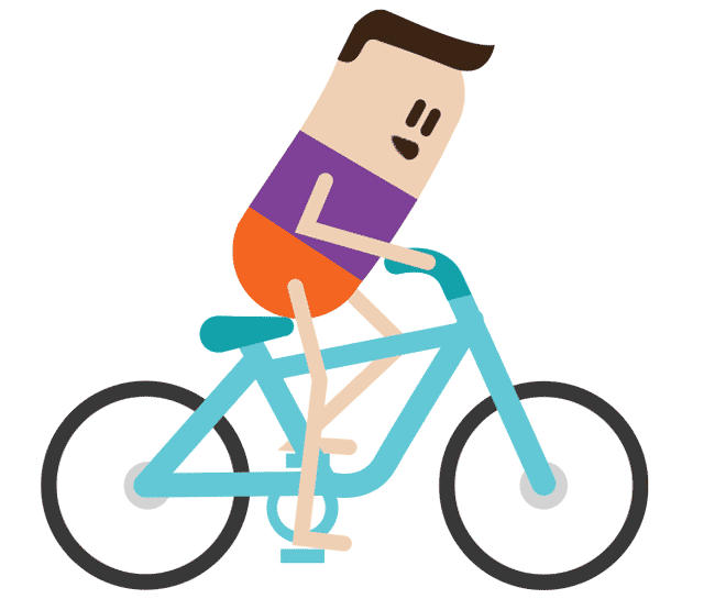 clipart bike physical activity